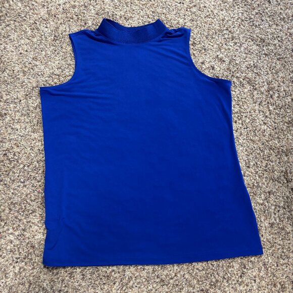 Susan Graver Royal Blue Tank Top - Women's XL - Preowned - 2200 - Picture 1 of 3